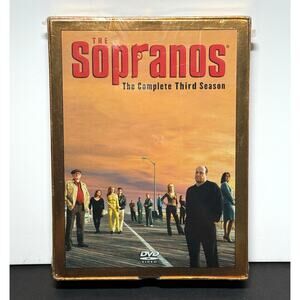 New‎ The Sopranos Third Season Complete DVD HBO Box Set Sealed